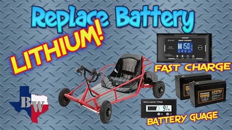 How To Replace Batteries In Razor Dune Buggy With Lithium Lifepo4