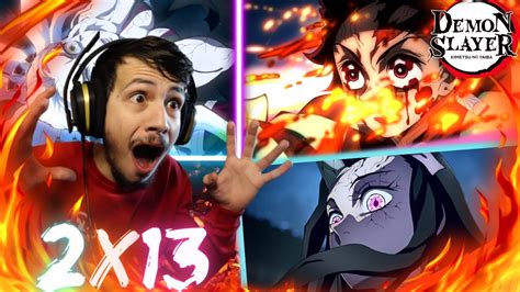 Tanjiro And Nezuko Go Crazy Best Episode Demon Slayer 2x13