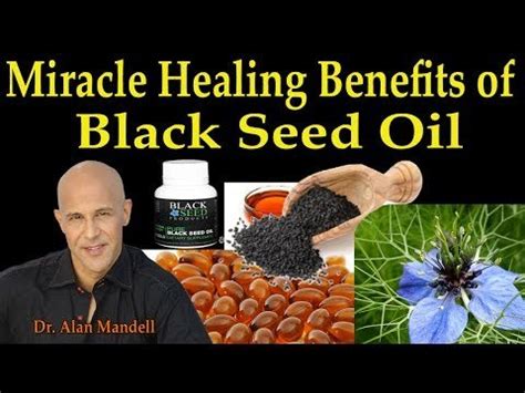 Miracle Healing Benefits Of Black Seed Oil Dr Alan Mandell D C