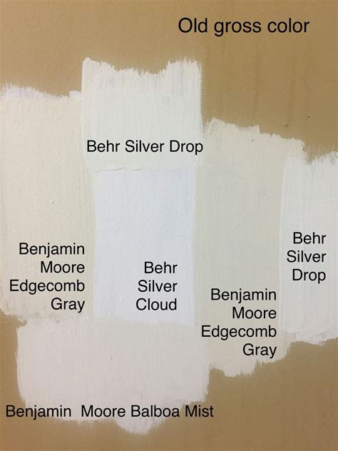 Revere Pewter Color Match Behr