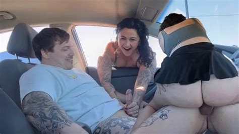 Josie Jaxxon Fucks A Stranger In His Car Like A Pro Porn Video By