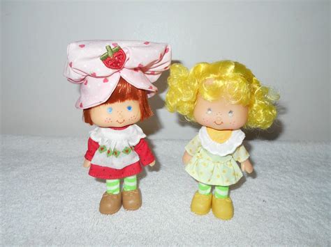 2 Retro Edition Strawberry Shortcake And Lemon Meringue Dolls Lot K3 4668771936