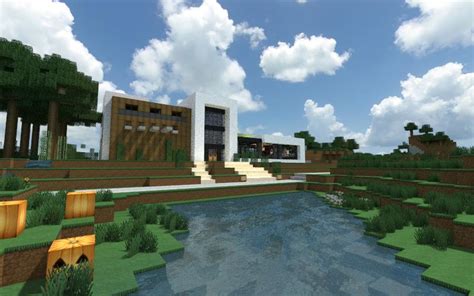 Lucent Modern House By Luccalol Minecraft Map