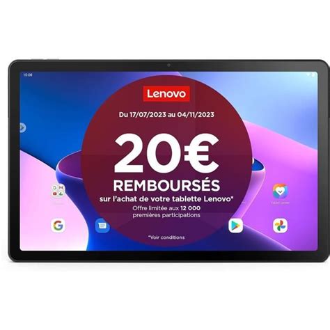 Tab M10 Plus 3Rd Gen Tablette Tactile 10 61 Pouces 2K Processeur