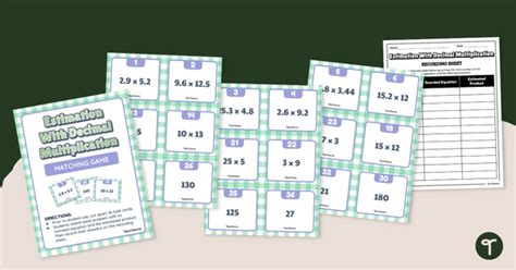 I Have Who Has Game Fraction Decimal And Percentage Equivalence