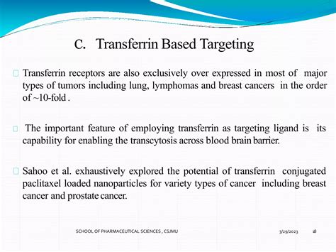 Tumour Targeting Drug Delivery System Pptx