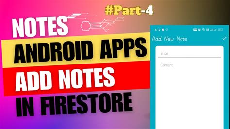 Data Insert In Firestore By Android Studio Notes Apps Part Youtube