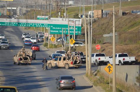 Despliegan Fge Sedena Gn Y Fgr Filtros De Revisi N En Tijuana El