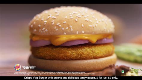 Burger King Crispy Veg Youtube