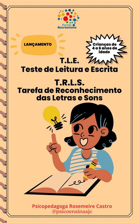 Teste De Leitura E Escrita TLE Teste Tarefa De Reconhecimento De