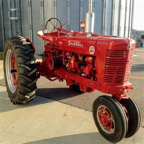 Farmall Super Md Vintage Tractors Farmall Tractors Farmall