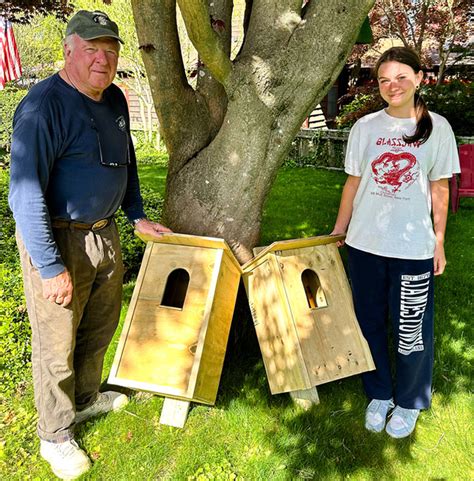 Student builds Barred Owl nest boxes – Conanicut Island Raptor Project