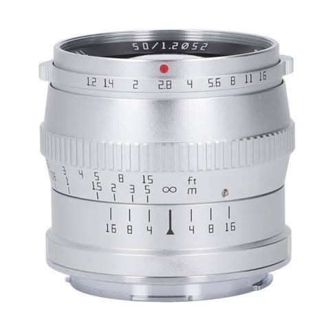 GOTOTOP Objectif 50 Mm F1 2 TTArtisan 50mm F1 2 APS C Objectif De Mise