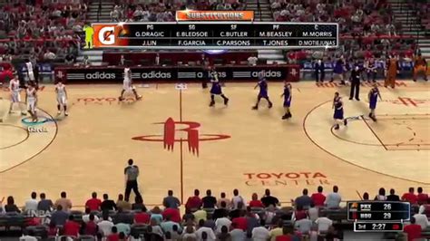 NBA 2K14 Gameplay Phoenix Suns Vs Houston Rockets Full Game YouTube