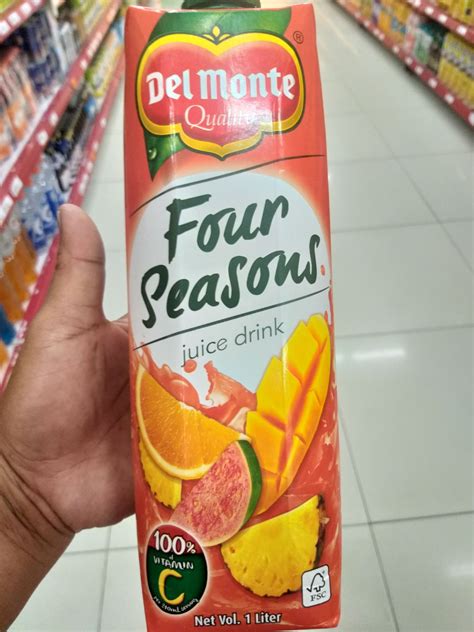 Del Monte Juice Drink Four Seasons Ubicaciondepersonas Cdmx Gob Mx