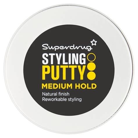 Superdrug Mens Hair Putty 75ml Hair Superdrug