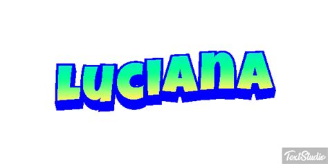 Luciana Nombre Dise Os De Logotipos Animados