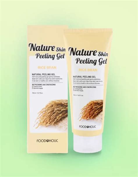 Foodaholic Nature Skin Peeling Gel Rice Bran - Sooni and Tommi