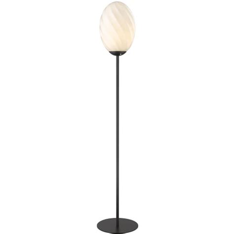 Halo Design Twist Gulvlampe Sort 739486 LampeGuru Dk