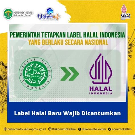 Label Halal Baru Wajib Dicantumkan Diskominfo Prov Kaltim