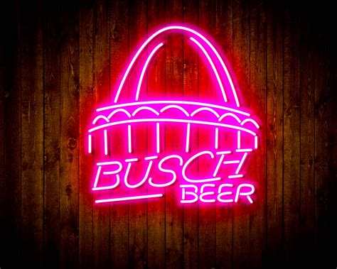 Busch Beer Circus Handmade Led Neon Sign