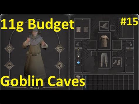 SOLO WIZARD 11g BUDGET BUILD 15 Goblin Caves YouTube