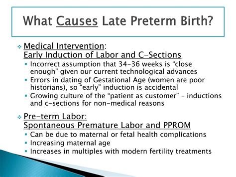 Ppt Late Preterm Birth What You Need To Know Powerpoint