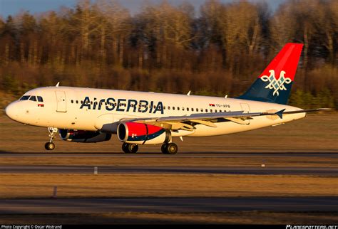 Yu Apb Air Serbia Airbus A Photo By Oscar Wistrand Id