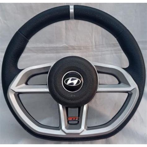 Volante Hyundai Hr Gti Prata Shopee Brasil