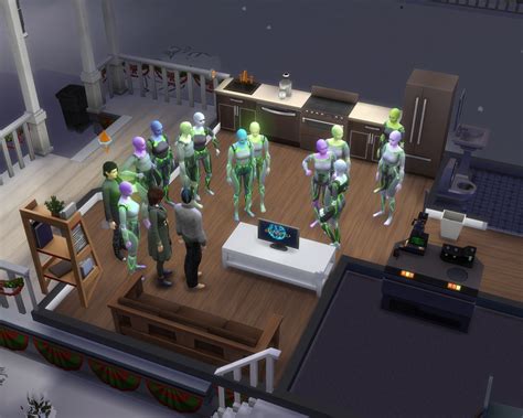 Question on Alien Abductions : r/Sims4