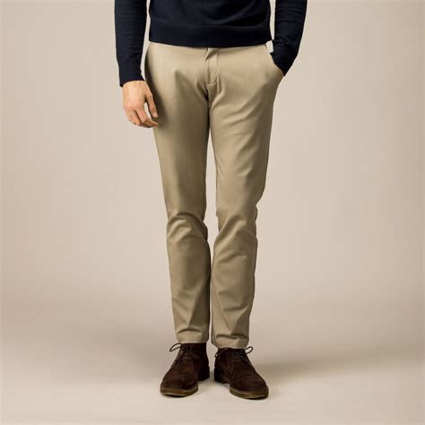 Dark Khaki Chinos Tailor Store