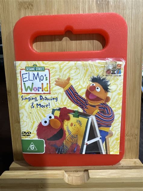 Sesame Street Elmo S World Singing Drawing And More Region 4 DVD