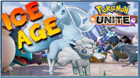 Alolan Ninetales Frosty Blizzard Damage Gameplay Pokemon Unite