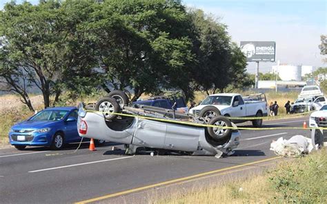 Accidente En Celaya Muere Conductor Al Chocar Y Perder Control Del