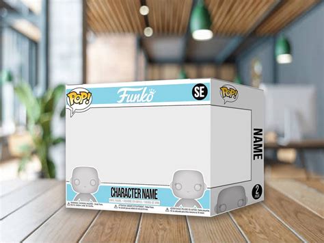 Plantilla De Caja Personalizada Funko Pop Descarga Digital Etsy M Xico