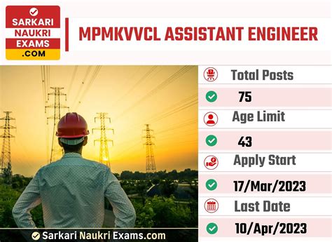 MPMKVVCL Assistant Engineer Recruitment 2023