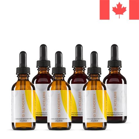 Slenderiiz® Slenderiix & Xceler8 Weight Loss Drops (Canada)