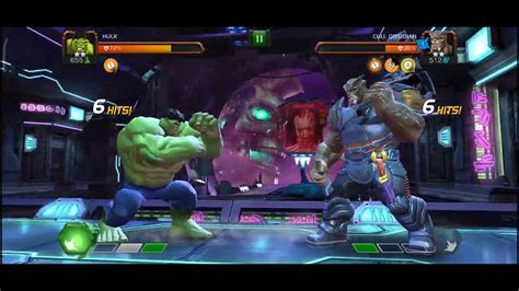 Hulk Vs Cull Obsidianmarvel Contest Of Champions 🔥🔥🔥gameplay Youtube