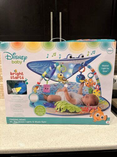 Disney Baby Finding Nemo Mr Ray Ocean Lights Music Activity Play Gym