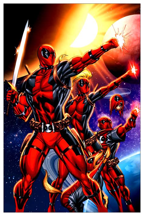 Comics Forever, Deadpool Corps // artwork by Rob Liefeld and Matt ...