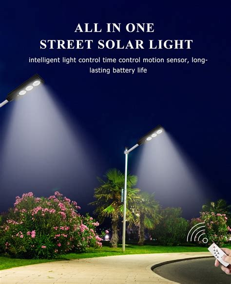 W New Model Integrated All In One Solar Street Light Litel Technology