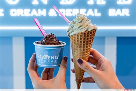 Heavenly Sundae New Diy Cereal Ice Cream Bar In Jurong Eatbooksg