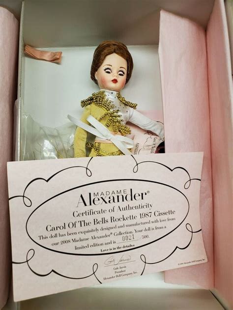 Madame Alexander 10 Doll ~ Carol Of The Bells Rockette 1987 Cissette Mib Ebay In 2022