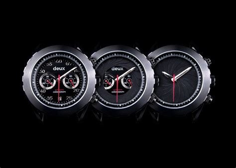 deux collection dual faced automatic chronograph  geeky gadgets