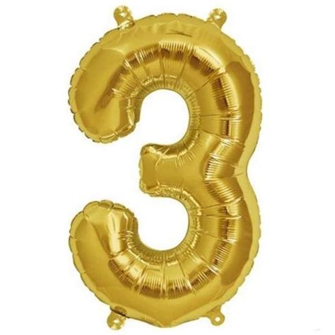 16 Shiny Metallic Gold Mylar Foil Alphabet Letter & Number Balloons - 3 ...