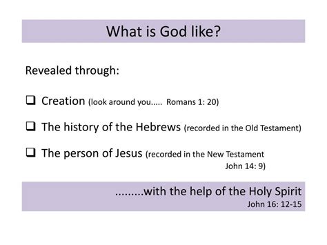 Ppt What Is God Like Powerpoint Presentation Free Download Id2444781