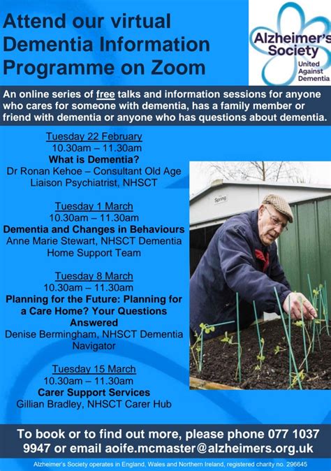 Dementia Information Programme Nichi Health Alliance Northern Ireland