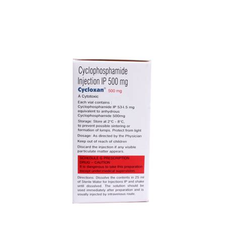 Cycloxan Mg Injection S Price Uses Side Effects Composition