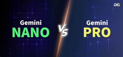 Difference Between Gemini Nano vs Gemini Pro - GeeksforGeeks