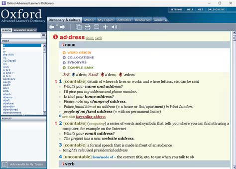 Download Oxford Advanced Learner’s Dictionary v1.1.2.19 Pre-Activated ...